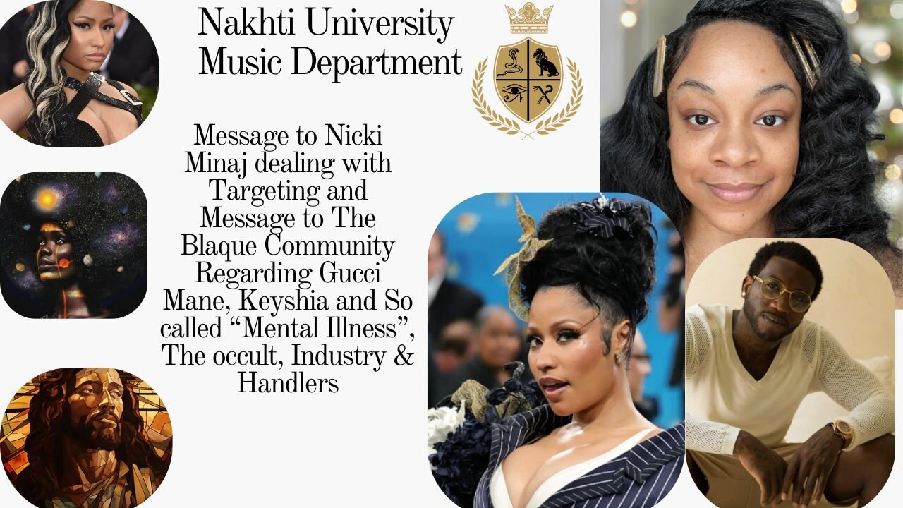 Message to Nicki Minaj dealing with Targeting and Message to The Blaque Community Regarding Gucci