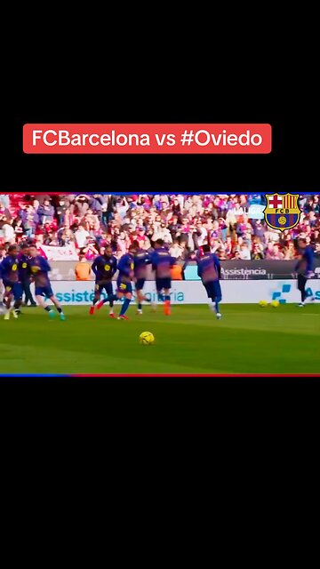 FC Barcelona vs Oviedo in Camp Nou #fcbarcelona #fcb #football #viral #trend