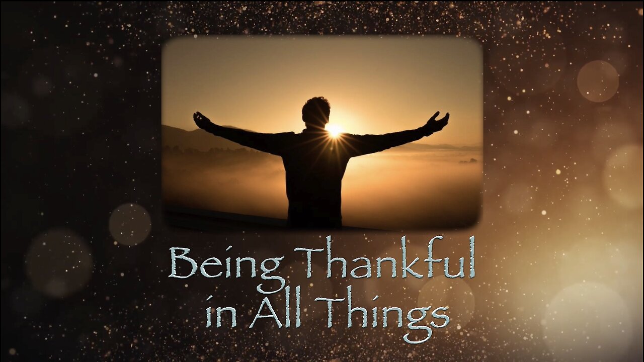 Sacred Worship Service | Message: Being Thankful in All Things | Donny Wong Chow | 11/23/2024