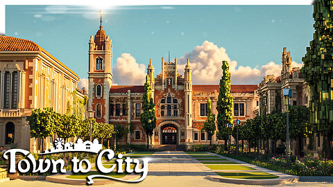 Building a COLLEGE Town Around The New University! //Town to City
