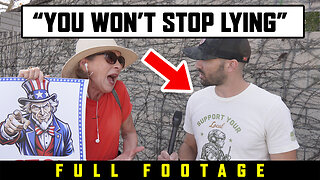 Anti-Trump Protester Exposes Just HOW BAD Left-Wing Brainwashing Is