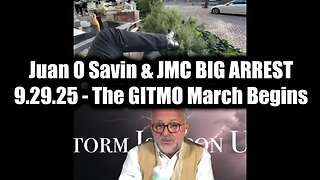 BIG ARREST 9.29.25 - The GITMO March Begins