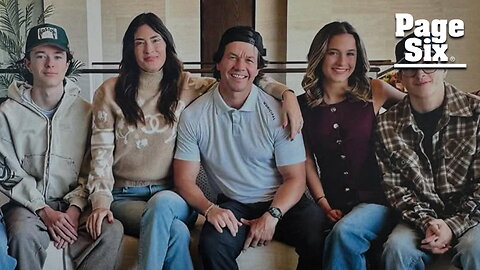 Mark Wahlberg and wife Rhea celebrate Christmas with a rare family photo