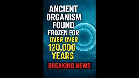“Scientists Stunned: 120,000-Year-Old Living Organism Found Beneath Canada’s Ice ❄️🧬