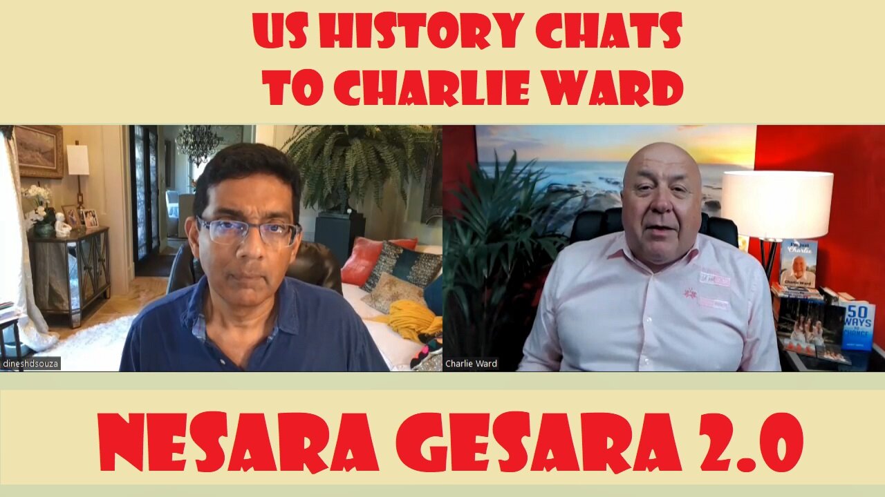 CharlieWardShow: Dinesh D'Souza 2000 Mules Exposing The Biggest Election Fraud