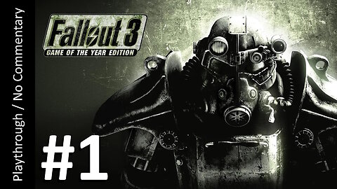 ☢️Fallout 3 GOTY (Part 1) playthrough
