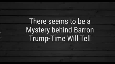 To Watch Barron Trump in the Future Could be Interesting