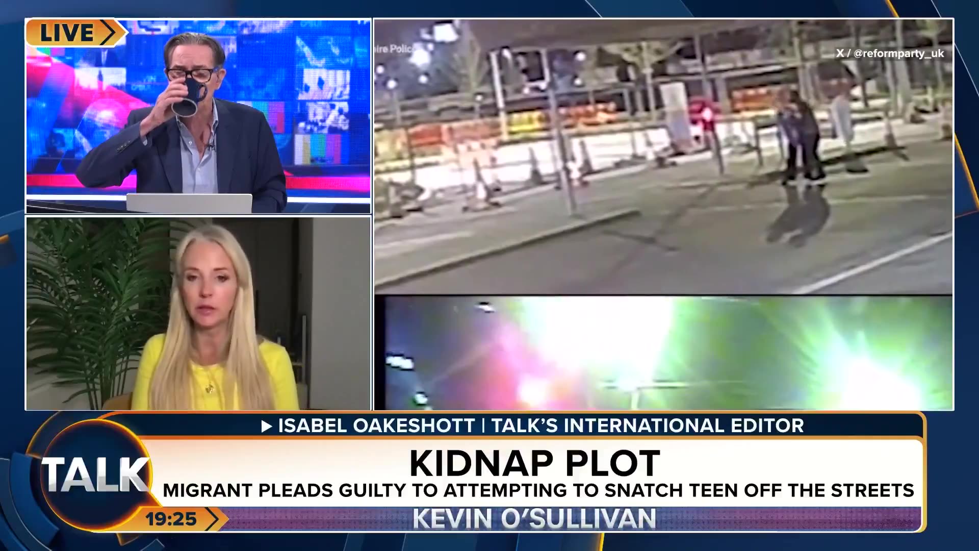 HORRIFYING video of illegal immigrant trying to snatch teenage girl off UK ...