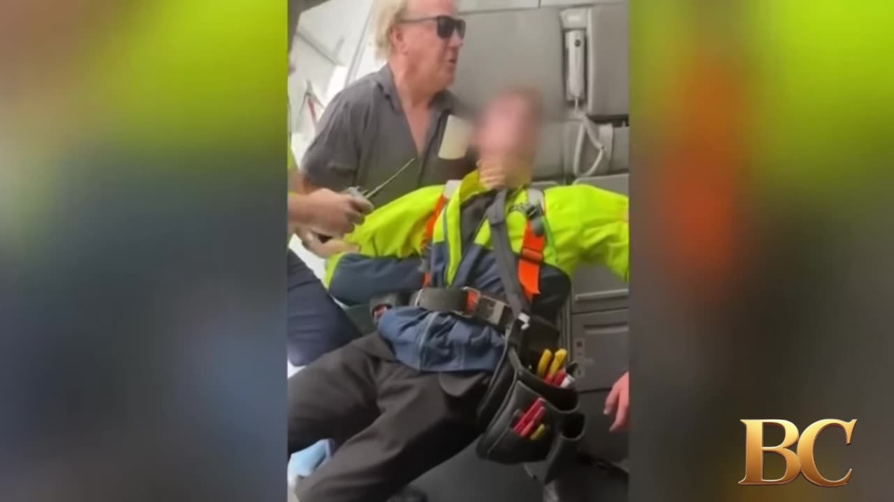 Teen armed with gun overpowered by passengers onboard plane