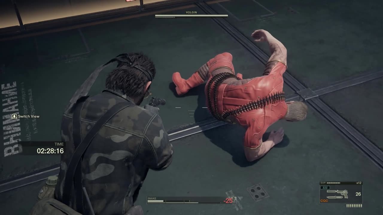 Boss fight with Volgin (Second Phase)