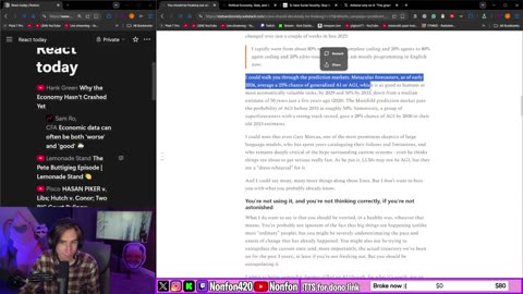 UFA drama whoops | Hasan, Pete Buttigieg, Hank Green Memes | Reactin' & Chillin' | !tts !discord