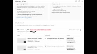 Nefarious Copyright Strike on my YouTube channel! Please help!