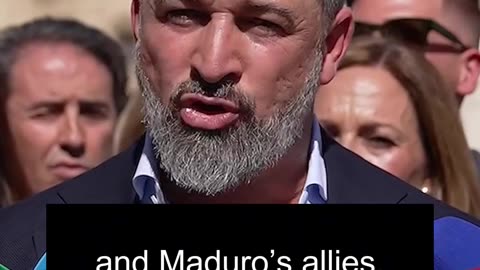 Santiago Abascal elogia a Trump y celebra el Nobel de la Paz a María Corina Machado