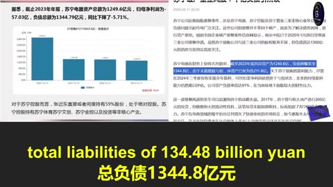 苏宁的崩塌是中共国经济全面衰败的表现维, 稳也无法再为中共政权续命了