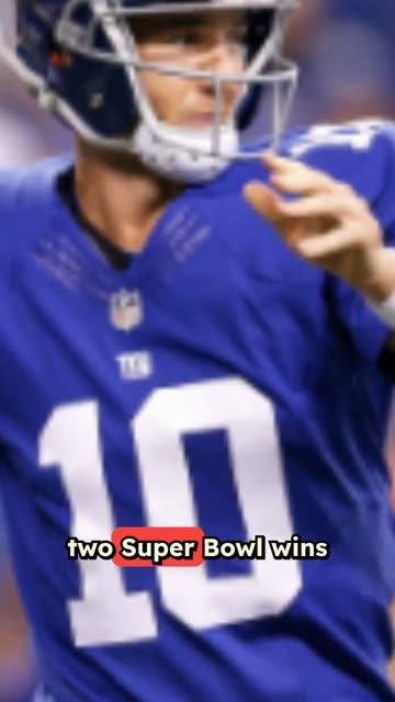 Eli Manning Snubbed Again in Hall Voting