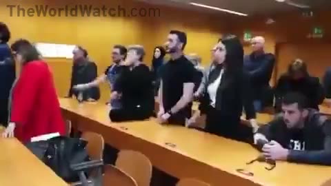 Italian Family Goes Crazy In Court After Migrant Who Sliced Their Father's Throat Only Gets 12 Year