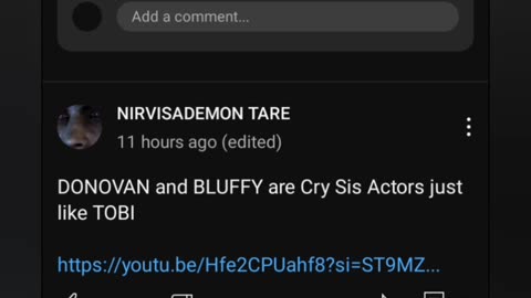 When you provoke and instigate fake YouTube drama.