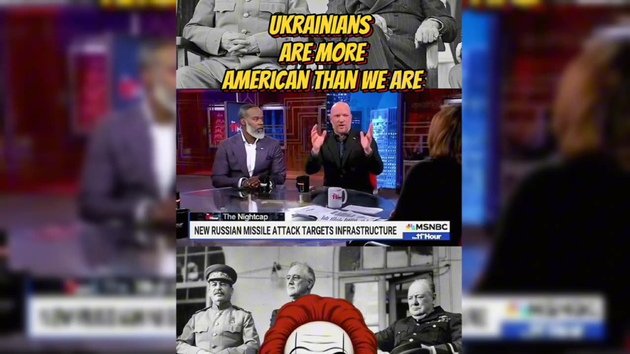 MSNBC’s Woke Clown Claims Ukrainians Are ‘More American Than Us’—While Trump Fights for Peace