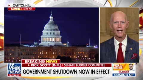 Sen Rick Scott: Congress Shouldn't Get Paid During A Govt Shutdown