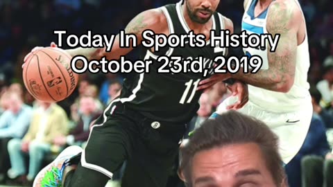 THE HISTORIC SPORTS MOMENT OF OCTOBER 23rd, 2019
