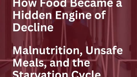 ⭐ PART 5 — The Nutrition Crisis: How Food Became a Hidden Engine of Decline