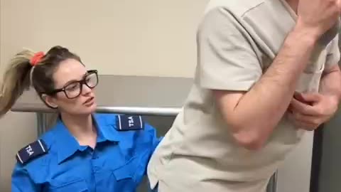 Trending: He played a prank on TSA #pranks #viralreel #comedy