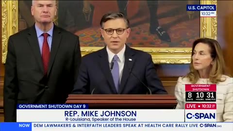 Mike Johnson goes NUCLEAR on Schumer — reveals truth behind gov't shutdown
