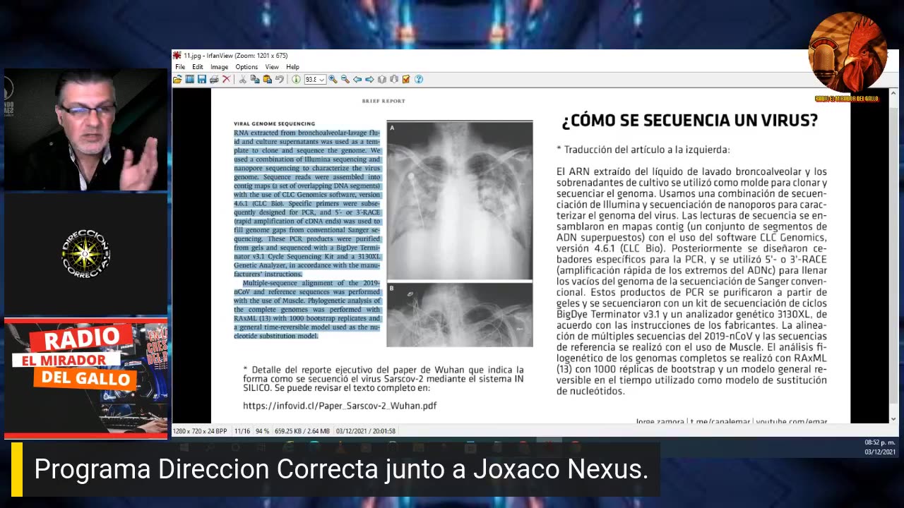 Las Pruebas de que el Sarscov-2 (Covid-19) NO EXISTE