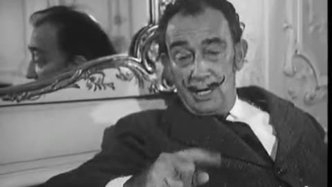 On October 28, 1967, An interview with Salvador Dalí at a Famous Paris Hotel during his visit.