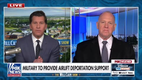 Tom Homan Says He’s Using Military Aircraft to Accelerate Mass Deportations