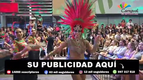 Parte del Show de Baterías de Escuelas de Samba de Artigas (18/01/2025)