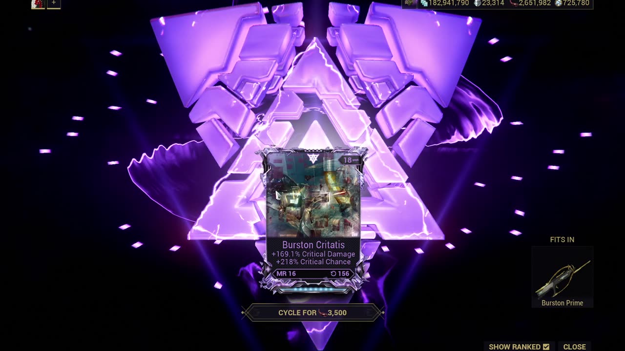 3 million Kuva spent on a Burston Riven. part 1/3. Warframe