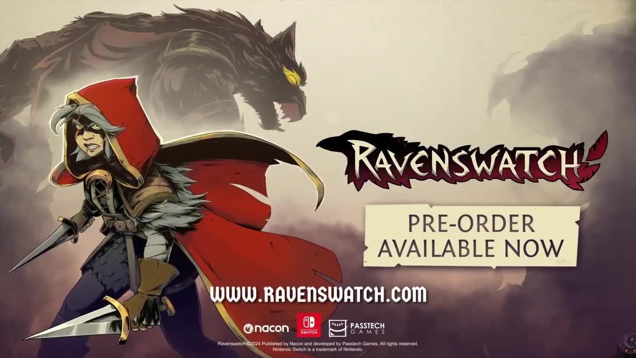 Ravenswatch - Official Nintendo Switch Pre Order Trailer