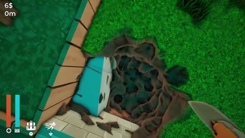 Digging a hole before doing other stuff