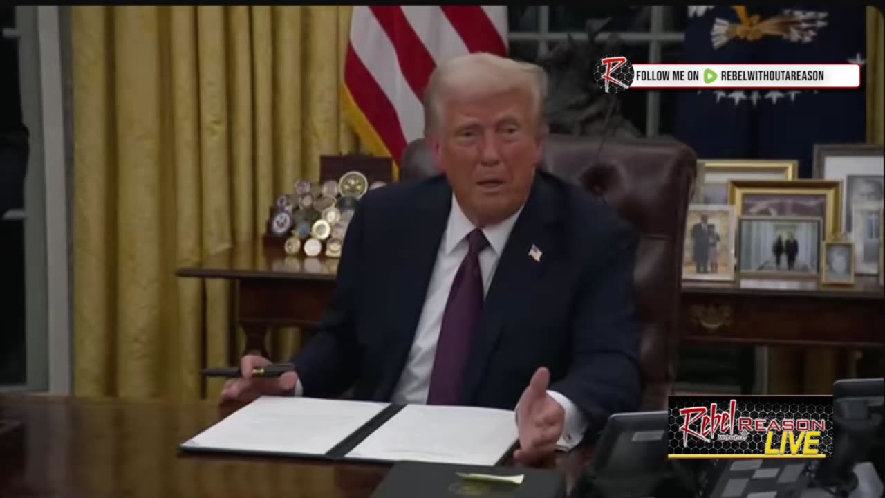 President Trump Signs Executive Orders on Day One of his Administration