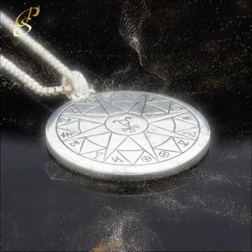 Safe Travels Solomon Seal Pendant