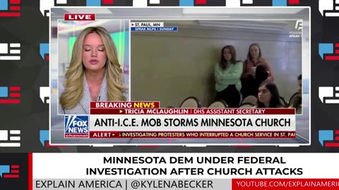 Minnesota Dem Under Federal Investigation After Church Attacks