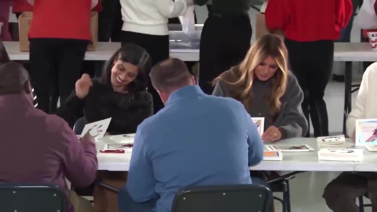 First Lady Melania and Usha Vance Writes Christmas Cards to Deployed Troops