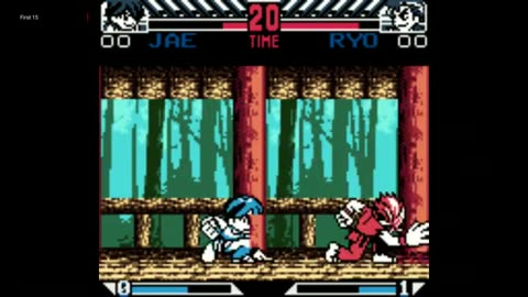 The First 15 Mintues of Garou: Mark of the Wolves 2001 (Game Boy Color)