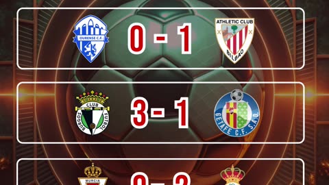 Resultado partidos mas destacados del día 18 de diciembre