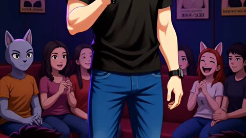 Stand-Up Comedy Next to an Anime Bathhouse 🎤😂