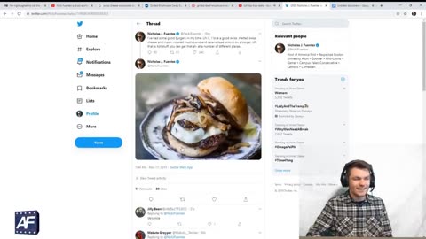 Nick Fuentes Reacts to Richard Spencer's EPIC burger review