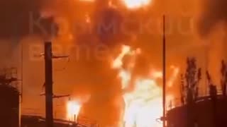 Video from Feodosiya oil depot!