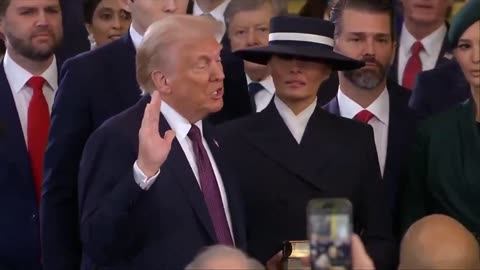 BREAKING: Donald J. Trump Has Been Sworn In As The 47th President of The United States of America