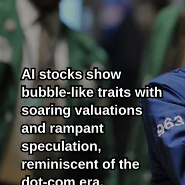 AI Stocks Show Classic Bubble Signs