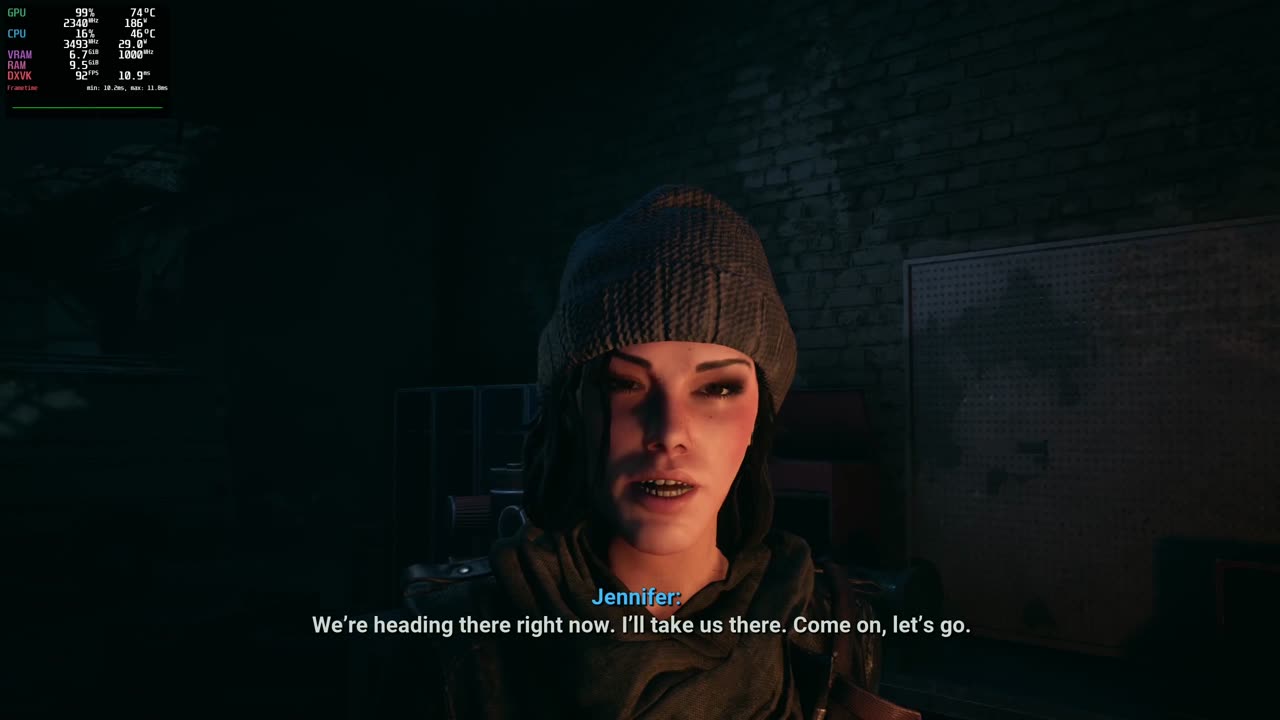 Terminator resistance 1440p max settings on linux (rx 6700xt)