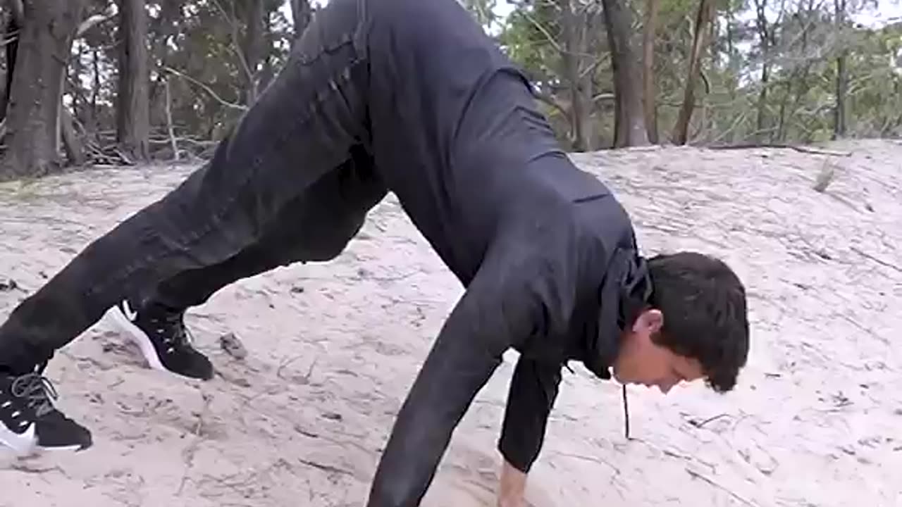 How Animals Roll Down a Hill