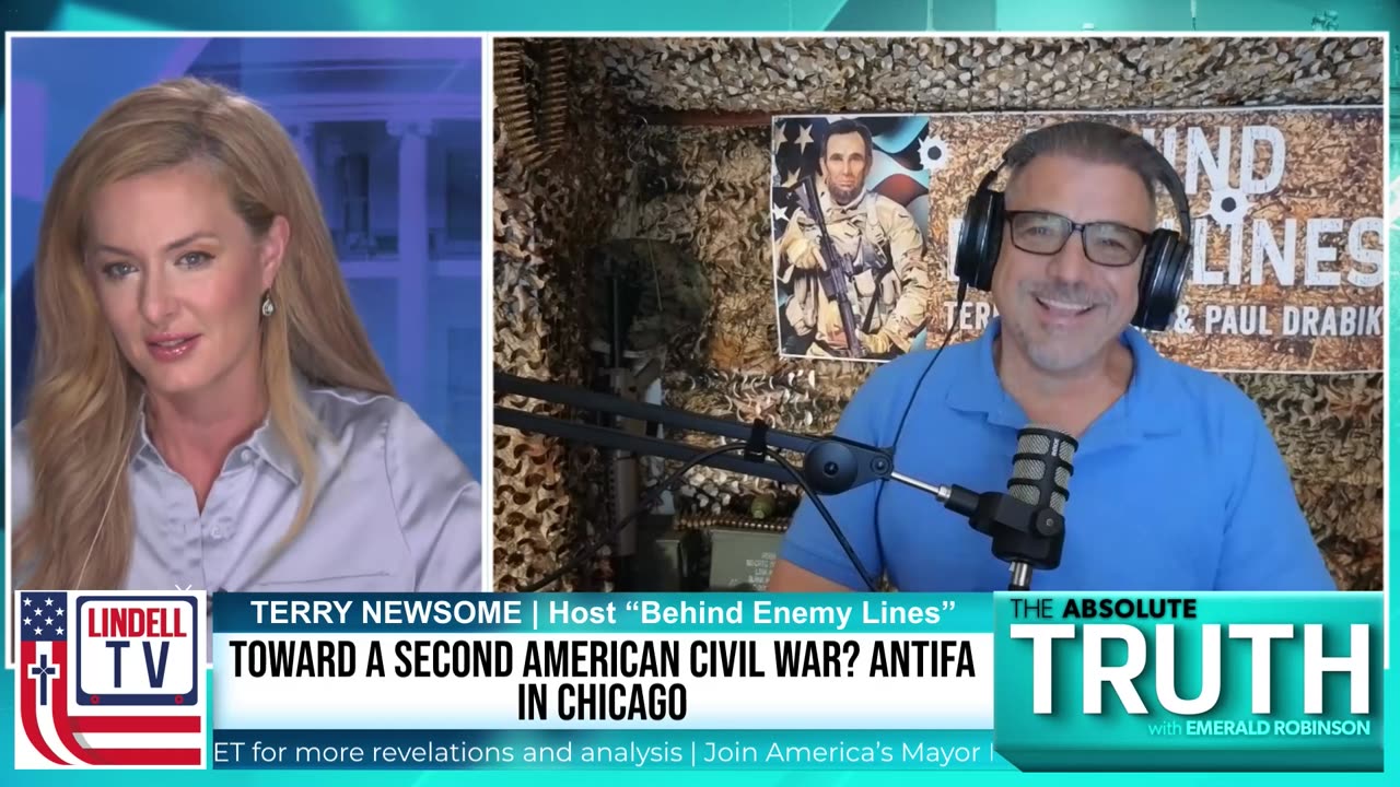 Interview with Emerald Robinson Discussing Chicago ANTIFA