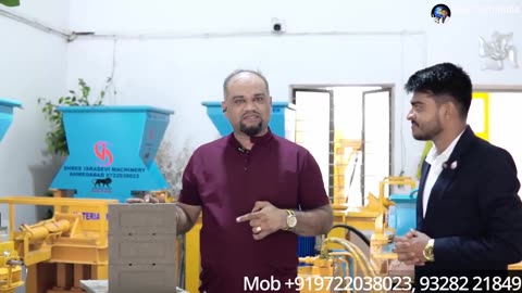 low cost brick machine