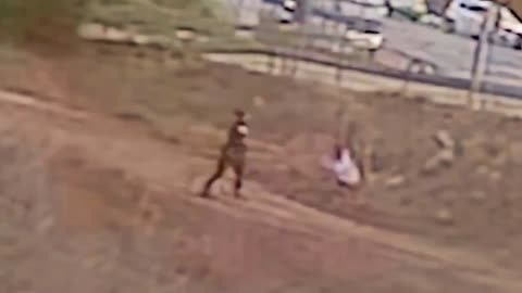 Oct 7, 2023 Hamas terrorist chases down two Israeli girls and shoots them in the head